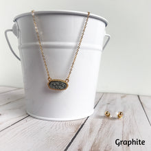 Load image into Gallery viewer, Druzy Necklace  Sets